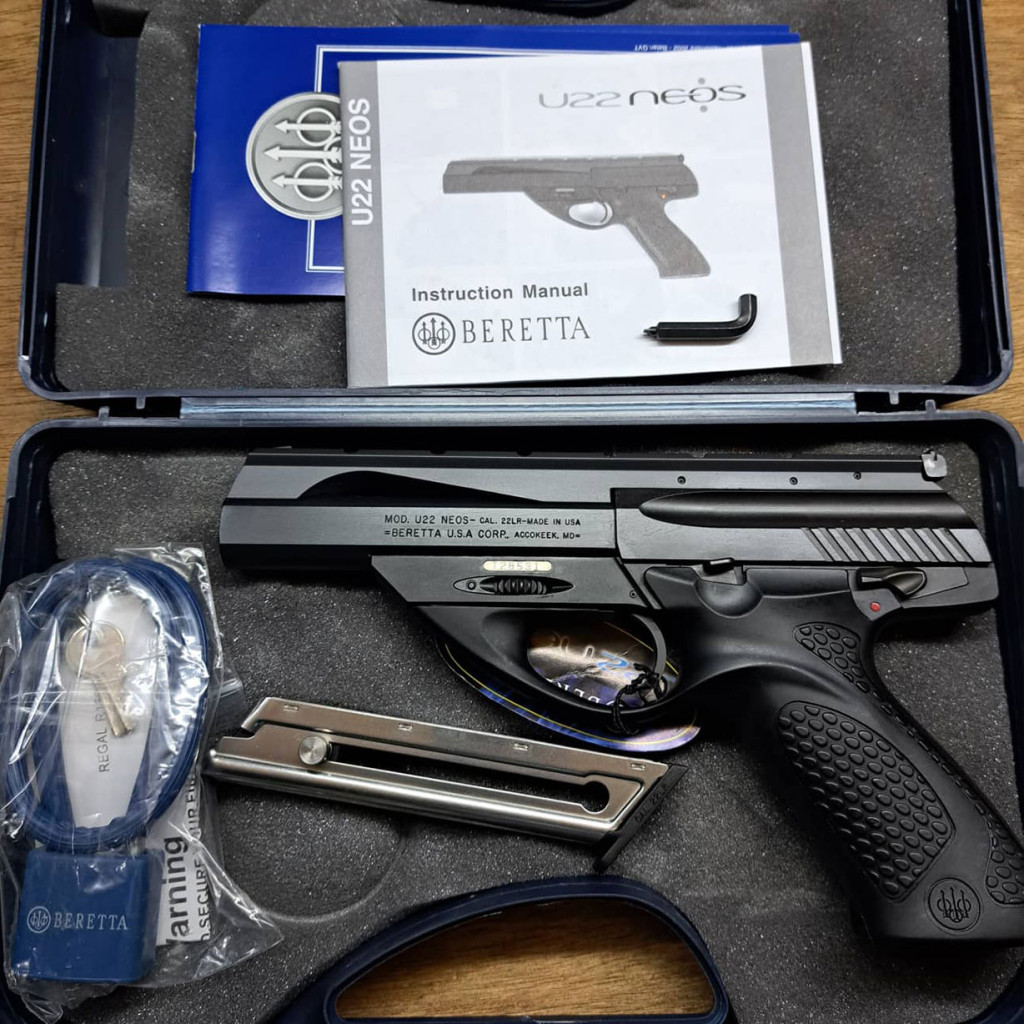 Beretta Pistol Model U Neos Cal Lr Blue Bbl Sa Rds