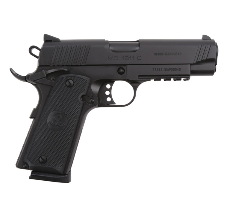 GIRSAN Pistol MC 1911 C Black Cal.45 ACP, 8-rds. 110.8mm bbl. Steel ...