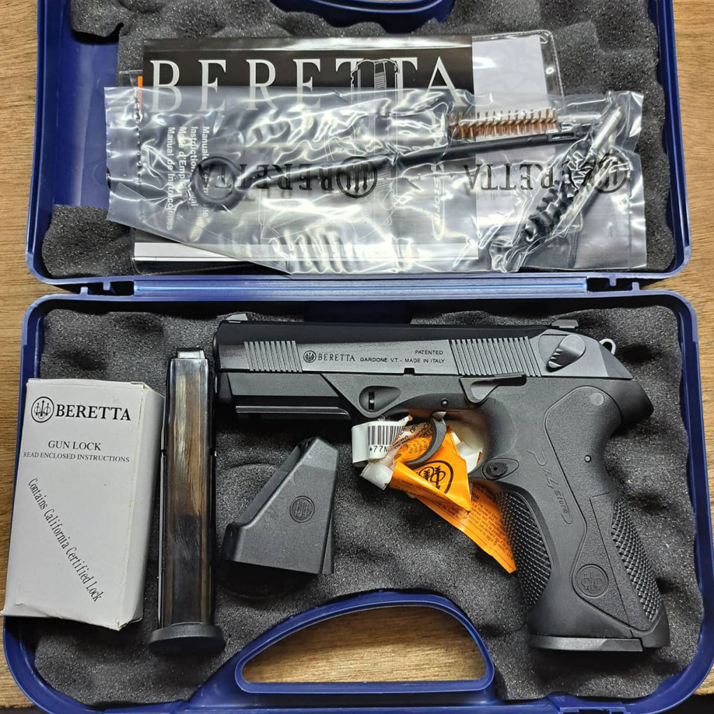 BERETTA PISTOL Model “PX4 STORM FULL” Cal. 9mm, 4”BBL, Blue, 17rds, SA ...