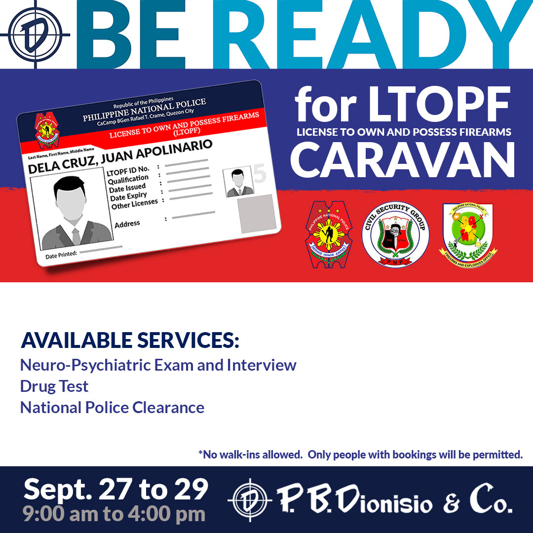 Be ready for the LTOPF Caravan from September 27 to 29, 2022 at